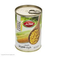 کنسرو ذرت شیرین سحر
