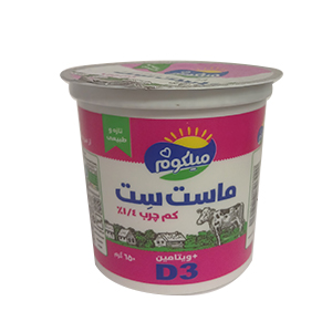 ماست کم چرب650گرم میلکوم میهن