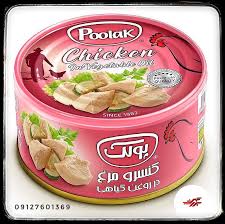 کنسرو مرغ180گرم پولک(رژیمی و بی نمک)