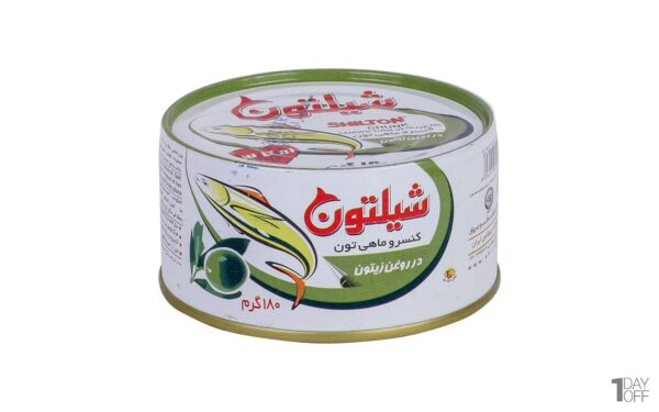تن ماهی180گرم در روغن زیتون شیلتون