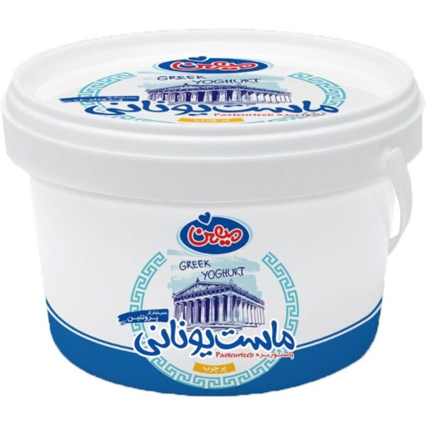 ماست یونانی900گ پرچرب میهن